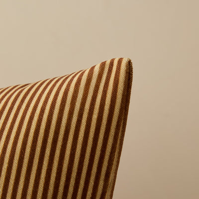 Striped Velvet Pillow by Sarah Sherman Samuel