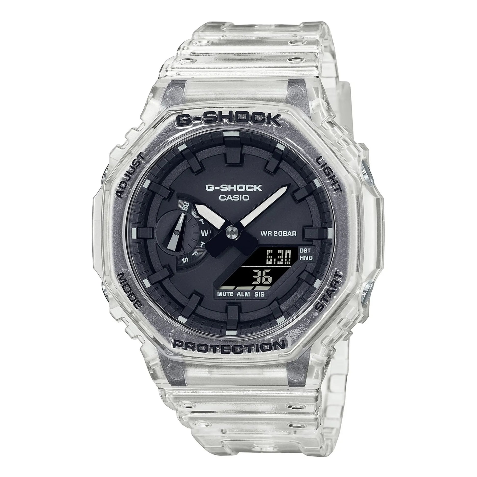 G-Shock Casio GA-2100SKE-7AER Clear Black