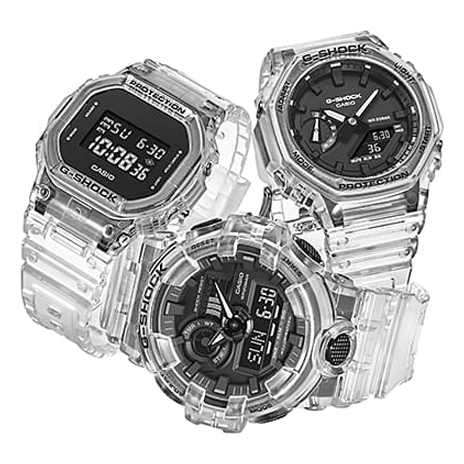 G-Shock Casio GA-2100SKE-7AER Clear Black