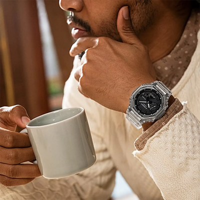 G-Shock Casio GA-2100SKE-7AER Clear Black