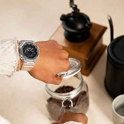 G-Shock Casio GA-2100SKE-7AER Clear Black