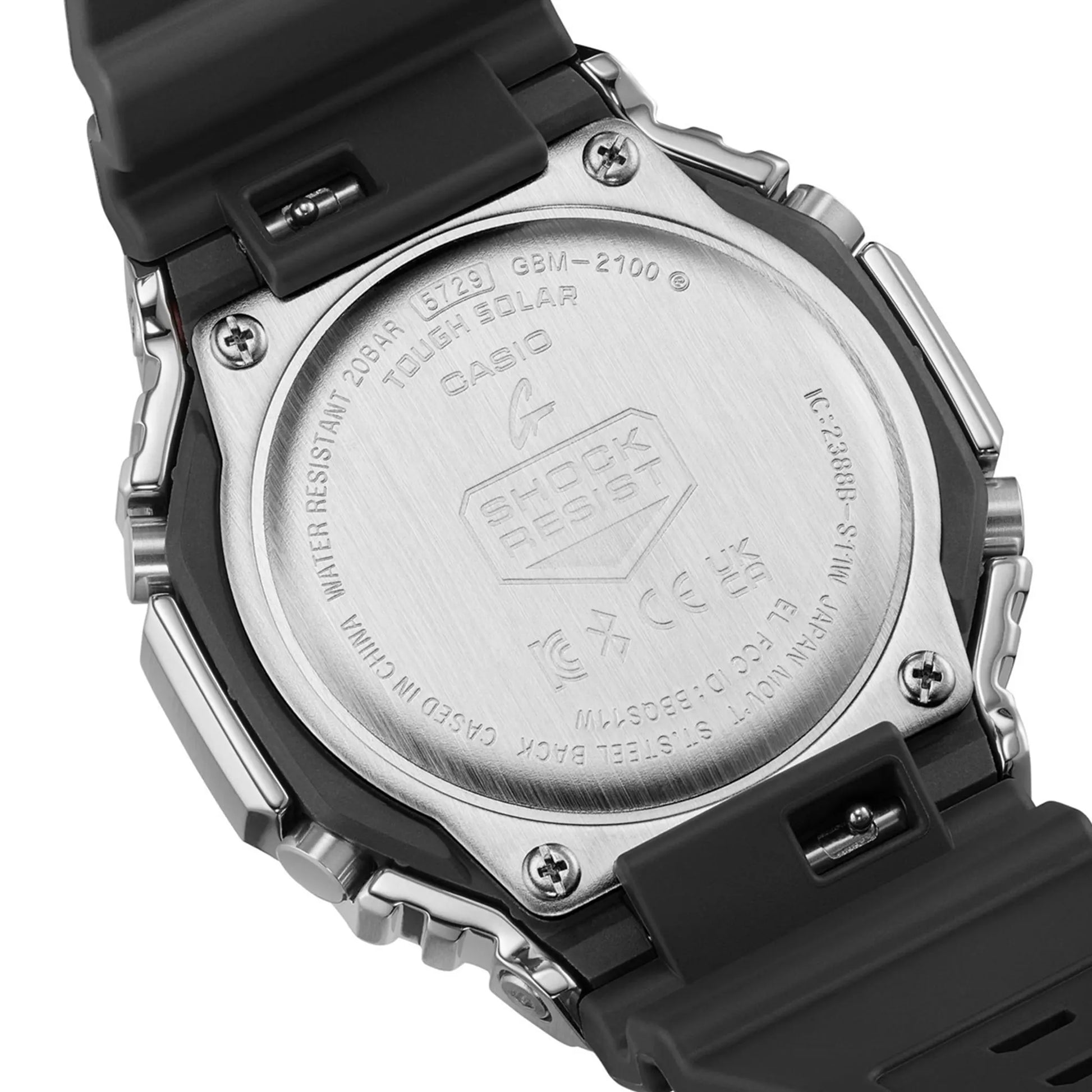 G-Shock Casio GBM-2100A-1A3ER Green Silver
