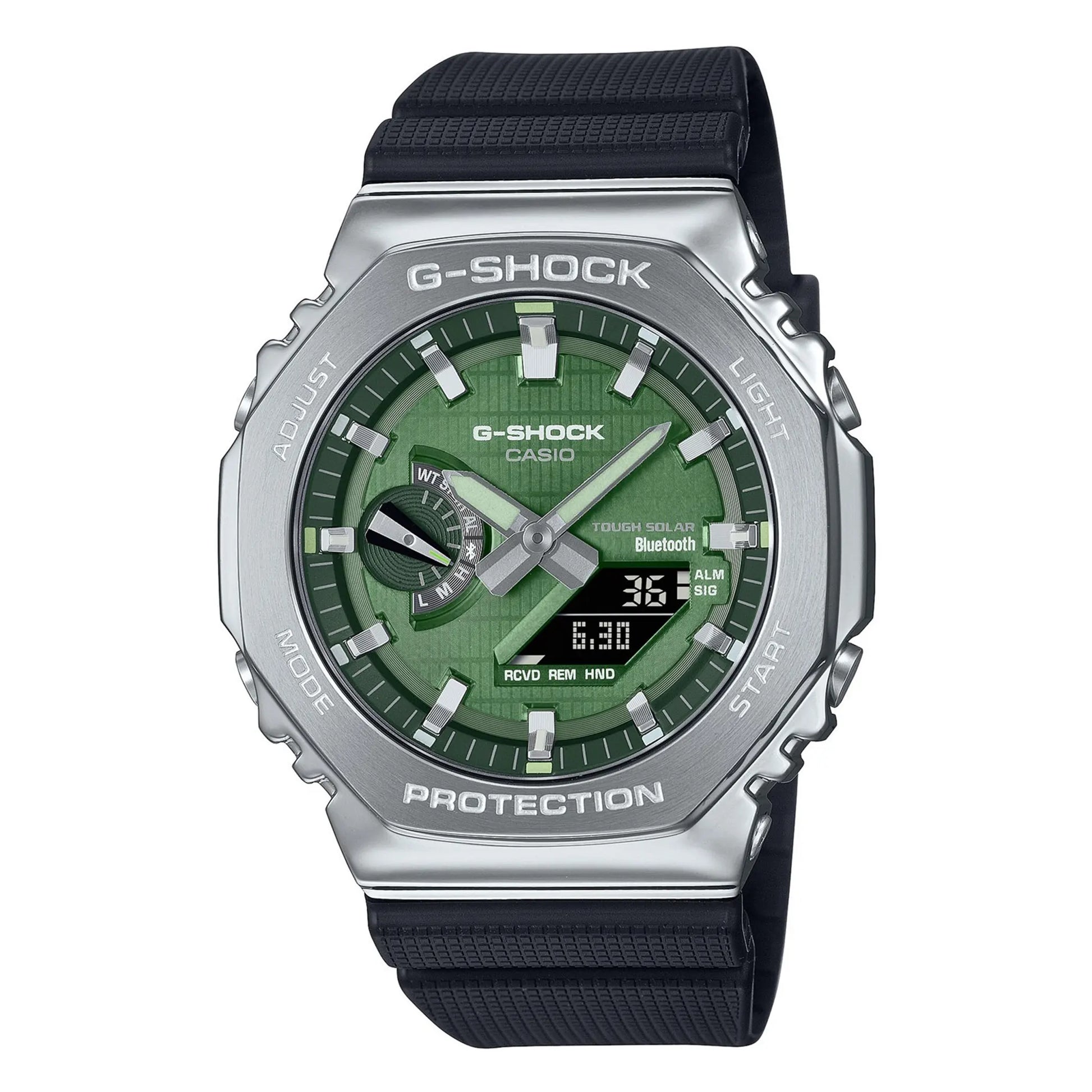 G-Shock Casio GBM-2100A-1A3ER Green Silver