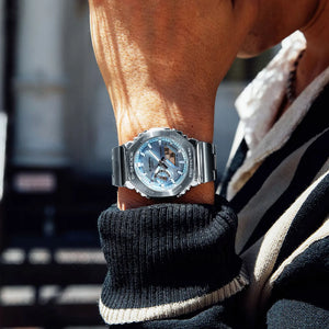 G-Shock Casio GM-2110-2AER Blue Silver
