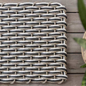 Two Tone Doormat by The Rope Co.