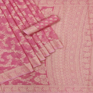 Gajari Festive Wear Woven Cotton Saree