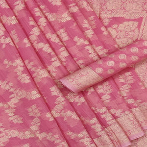 Gajari Festive Wear Woven Cotton Saree