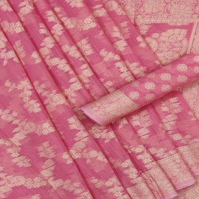 Gajari Festive Wear Woven Cotton Saree