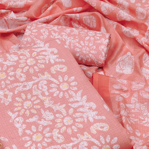 Gajari Printed Cotton Blend Dress Material