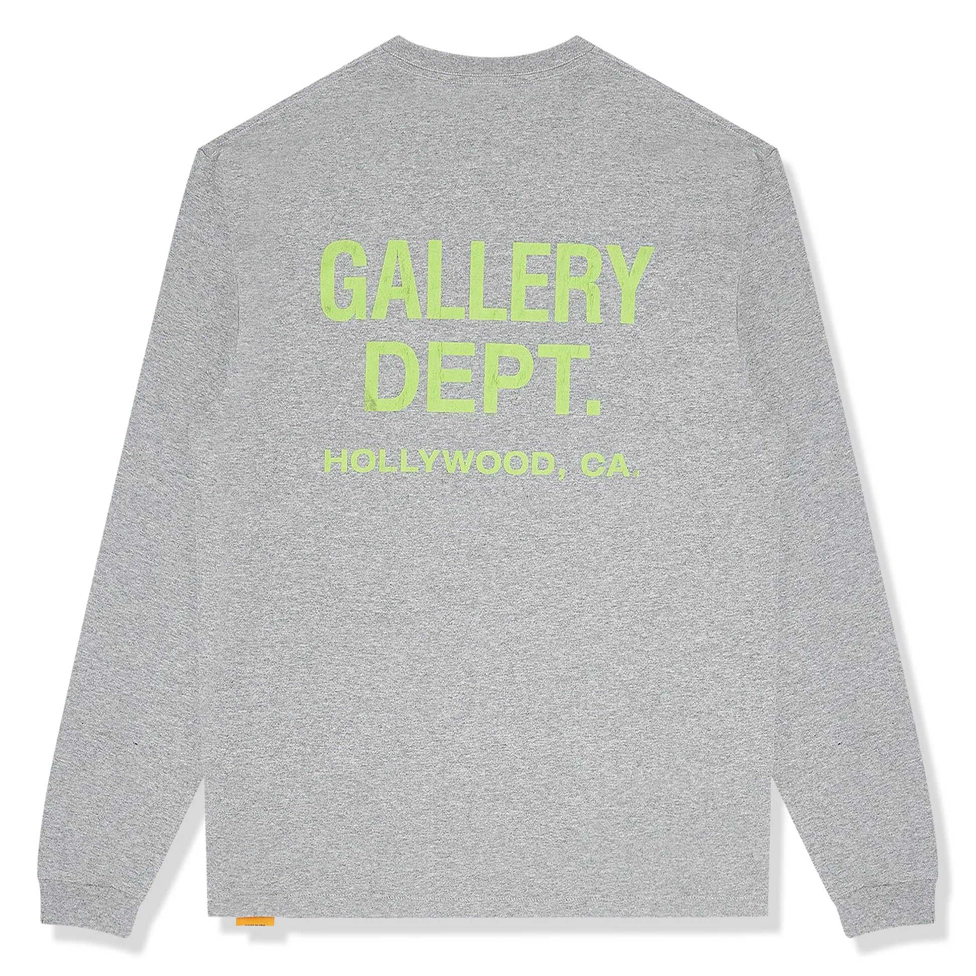Gallery Dept. Souvenir Logo L/S Heather Grey T Shirt
