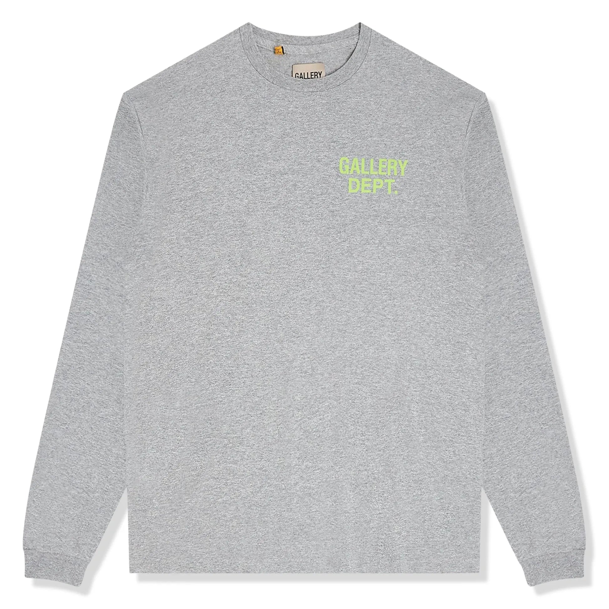 Gallery Dept. Souvenir Logo L/S Heather Grey T Shirt