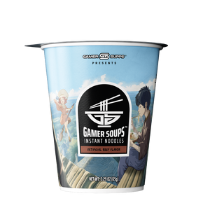 Gamer Soups Instant Noodles - Beef (Single Cup)