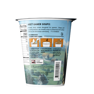 Gamer Soups Instant Noodles - Chicken (Single Cup)