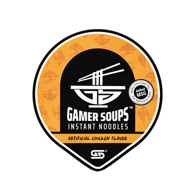 Gamer Soups Instant Noodles - Chicken (Single Cup)