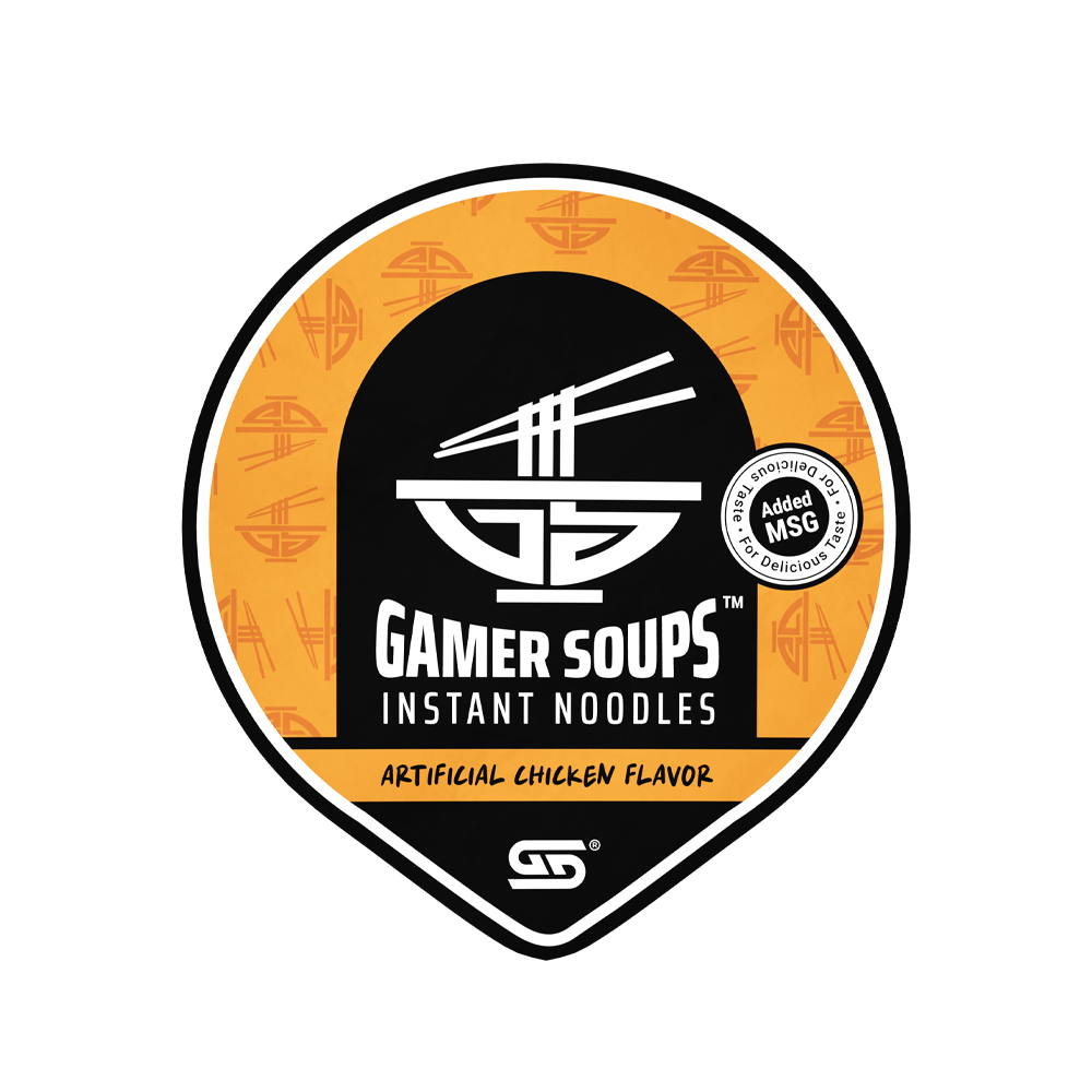 Gamer Soups Instant Noodles - Chicken (Single Cup)
