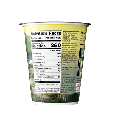 Gamer Soups Instant Noodles - Swamp Assassin (Single Cup)