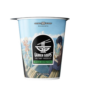 Gamer Soups Instant Noodles - Vegetable (24 Cup Box)