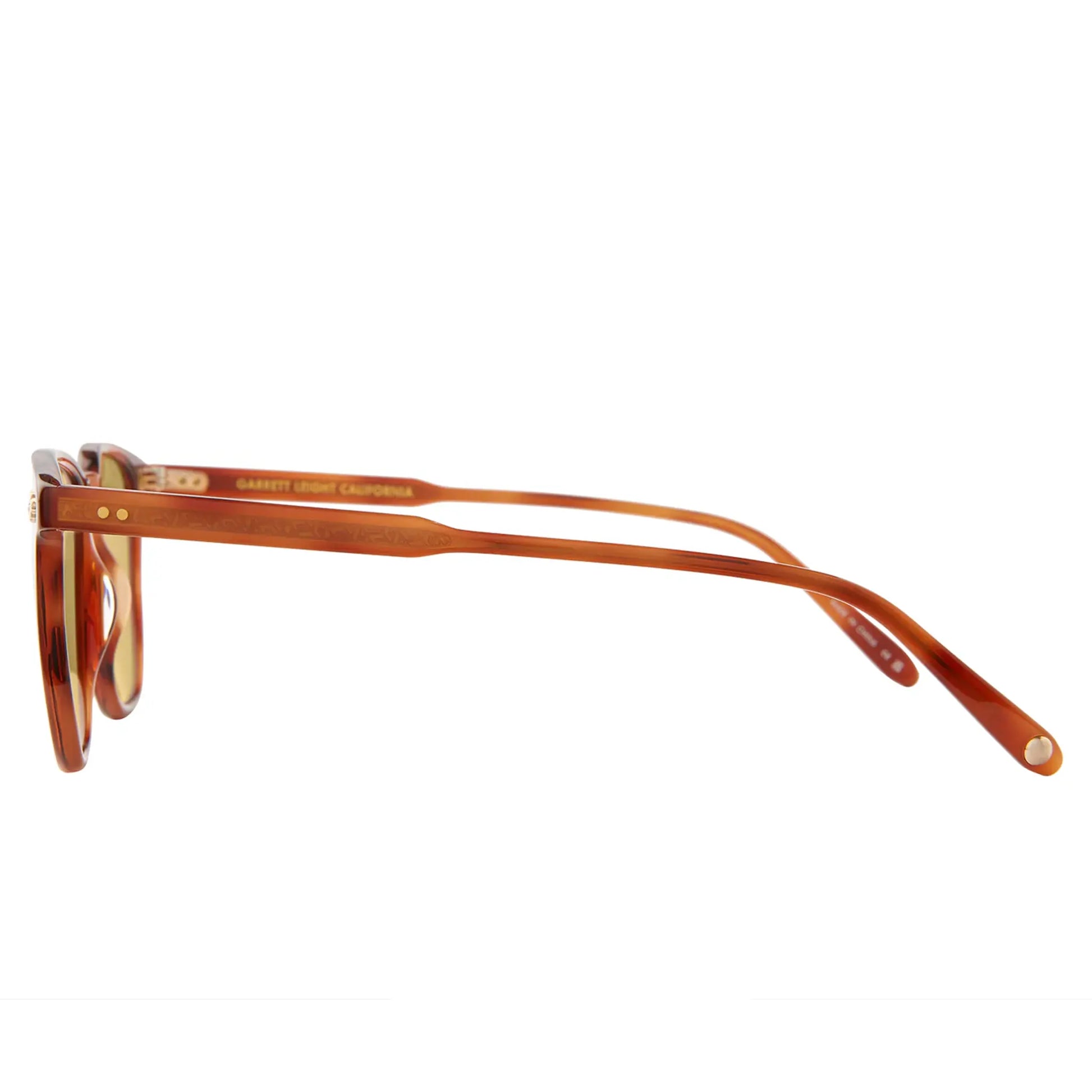 Garrett Leight Brooks ll Forever Classic Vintage Burnt Tortoise Sunglasses