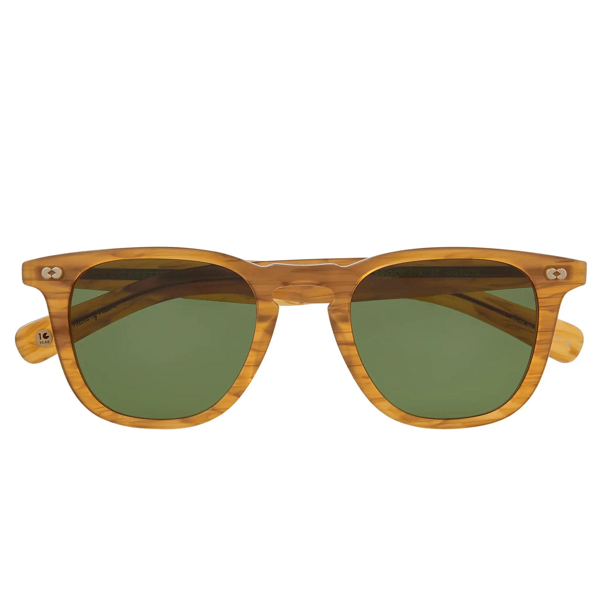 Garrett Leight Brooks X Forever Classic Butterscotch Sunglasses