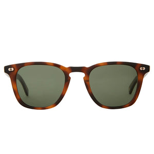 Garrett Leight Brooks X Forever Classic Spotted Brown Shell Sunglasses