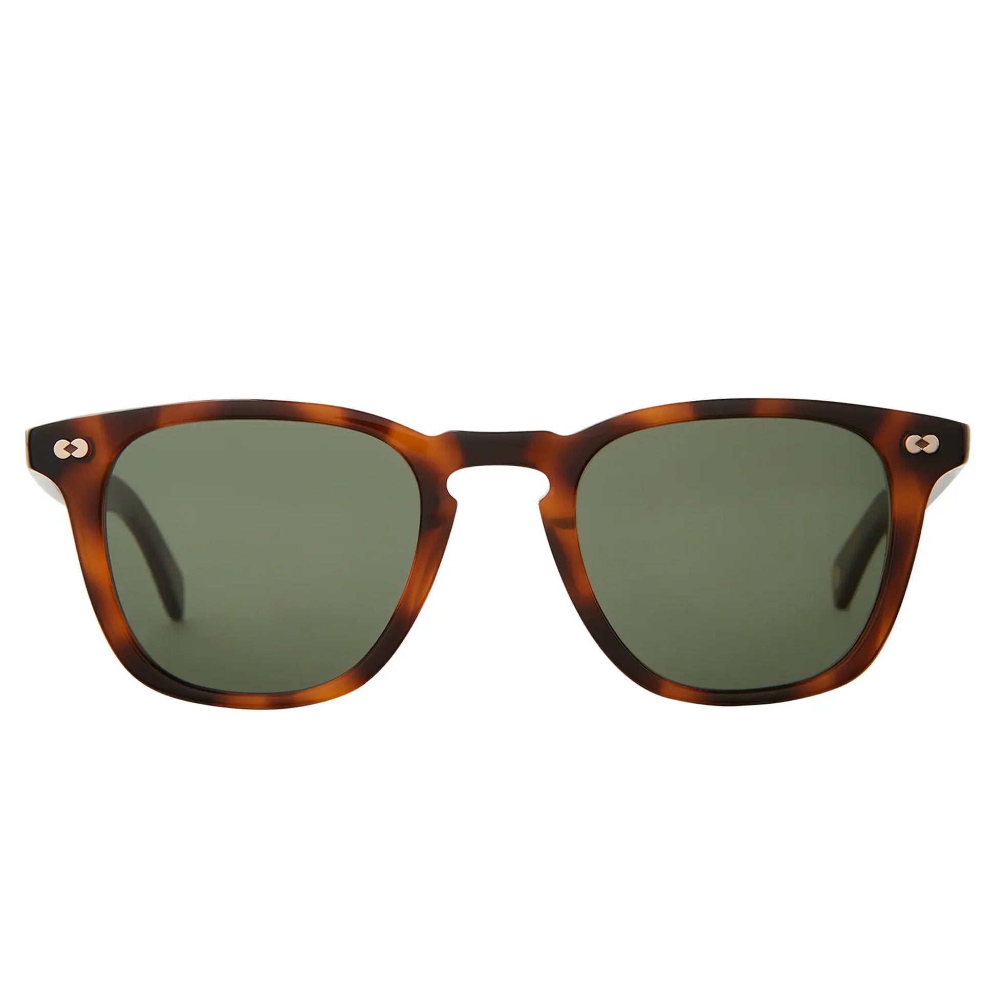 Garrett Leight Brooks X Forever Classic Spotted Brown Shell Sunglasses