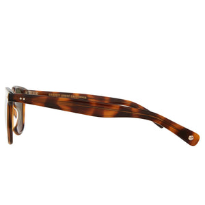 Garrett Leight Brooks X Forever Classic Spotted Brown Shell Sunglasses