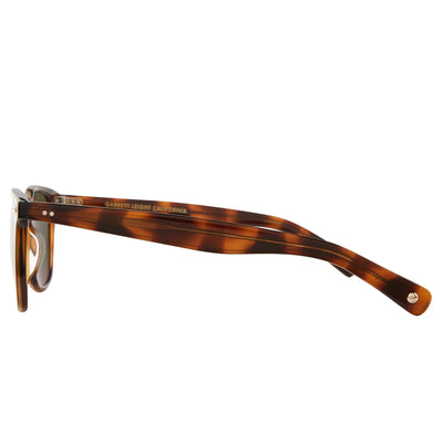 Garrett Leight Brooks X Forever Classic Spotted Brown Shell Sunglasses