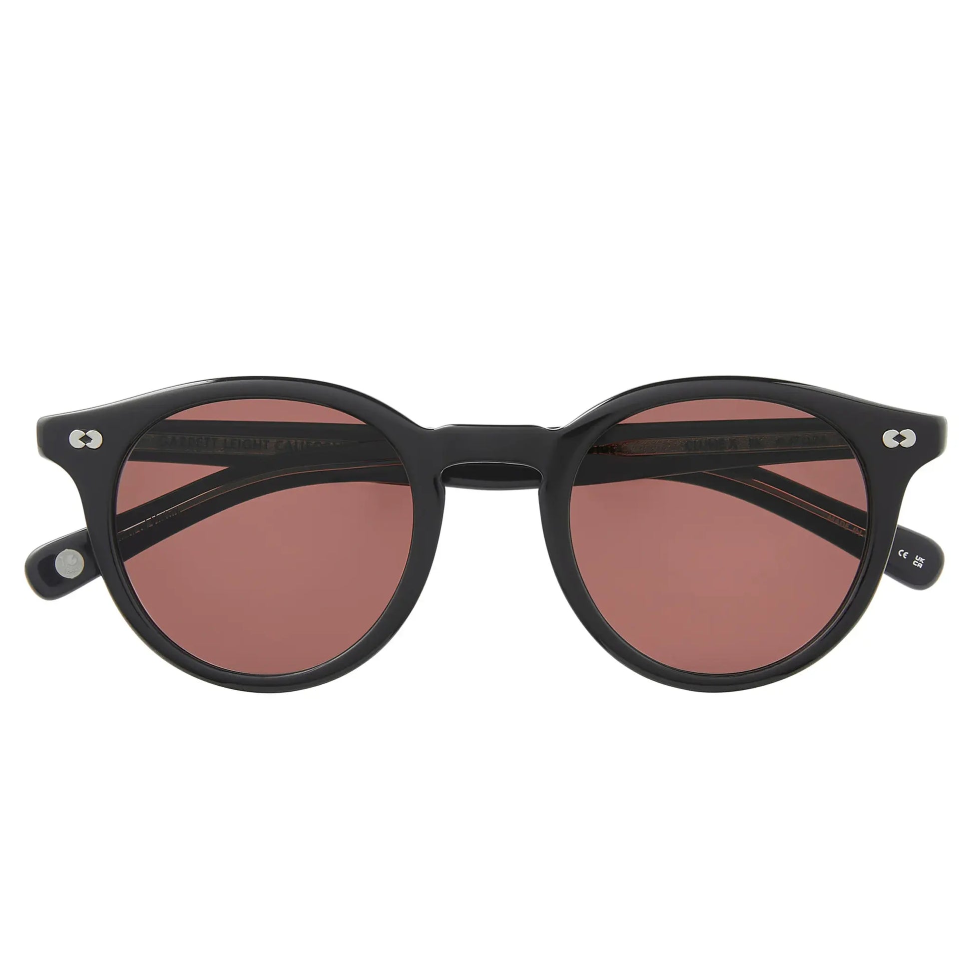 Garrett Leight Clune X Forever Classic Black Sunglasses