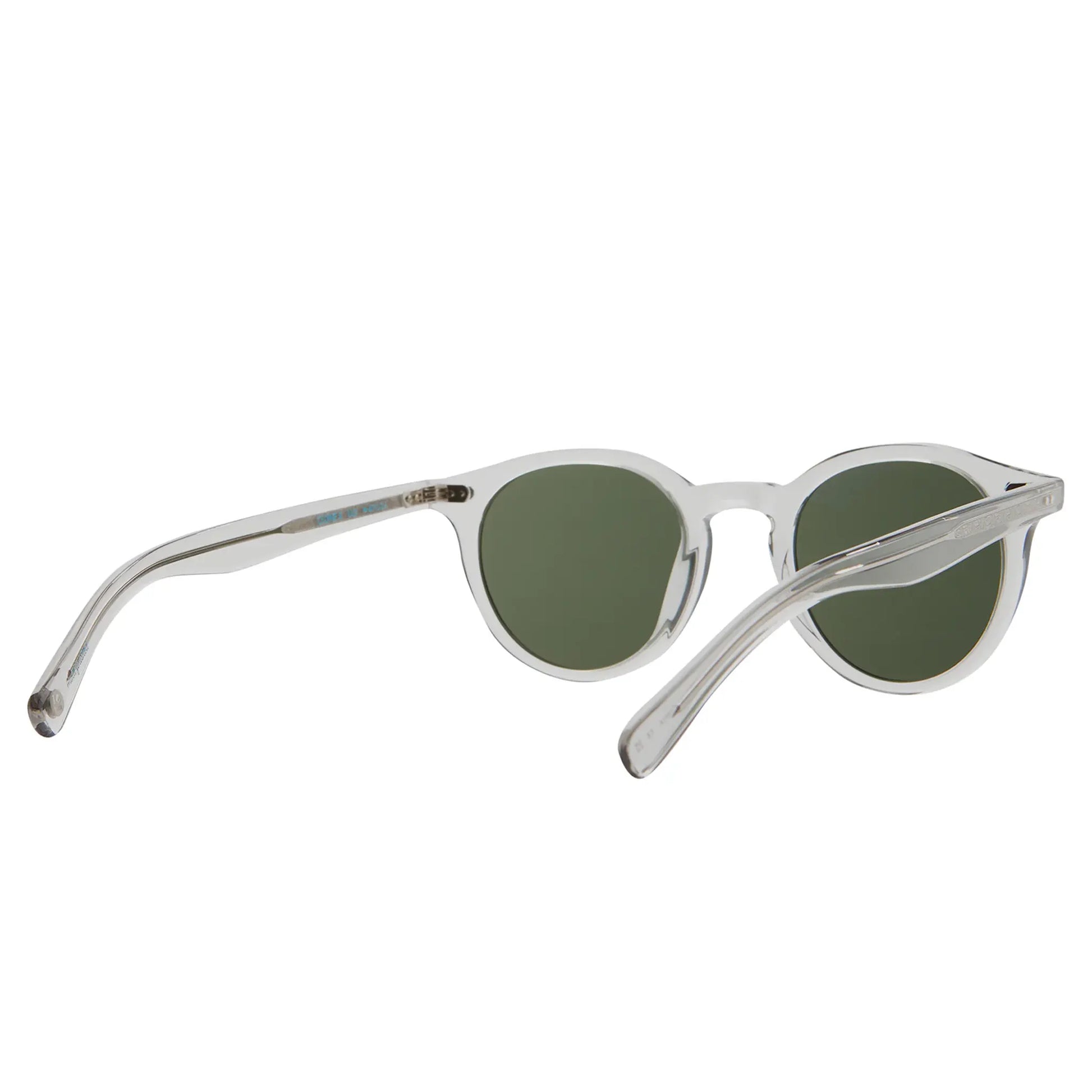 Garrett Leight Clune X Forever Classic Light Grey Sunglasses