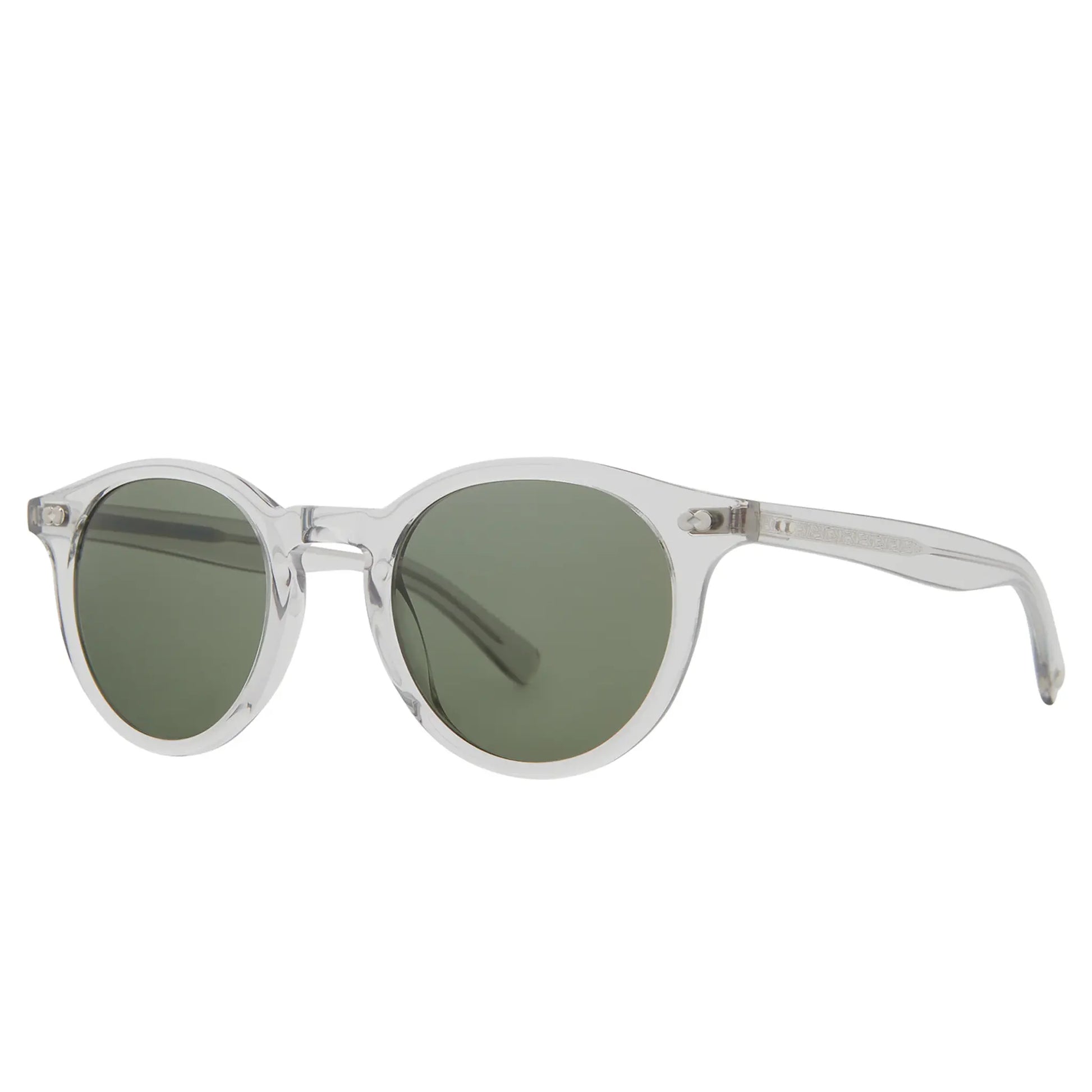 Garrett Leight Clune X Forever Classic Light Grey Sunglasses