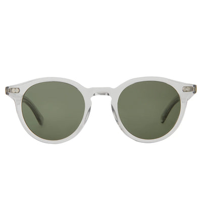 Garrett Leight Clune X Forever Classic Light Grey Sunglasses