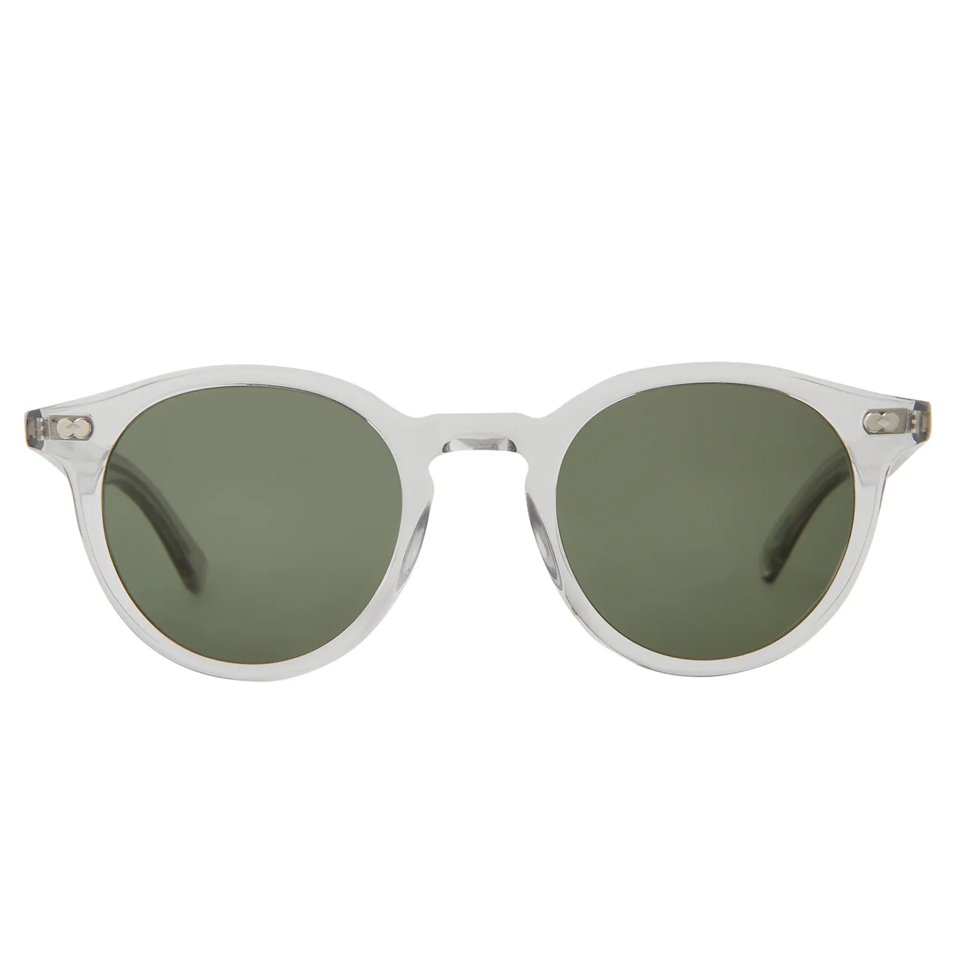 Garrett Leight Clune X Forever Classic Light Grey Sunglasses