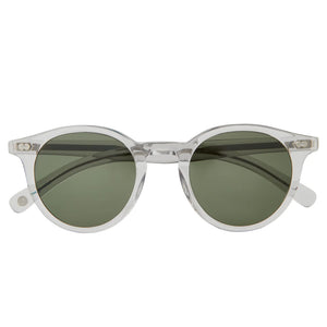 Garrett Leight Clune X Forever Classic Light Grey Sunglasses
