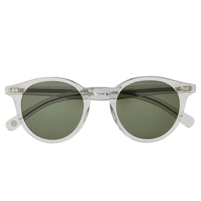 Garrett Leight Clune X Forever Classic Light Grey Sunglasses