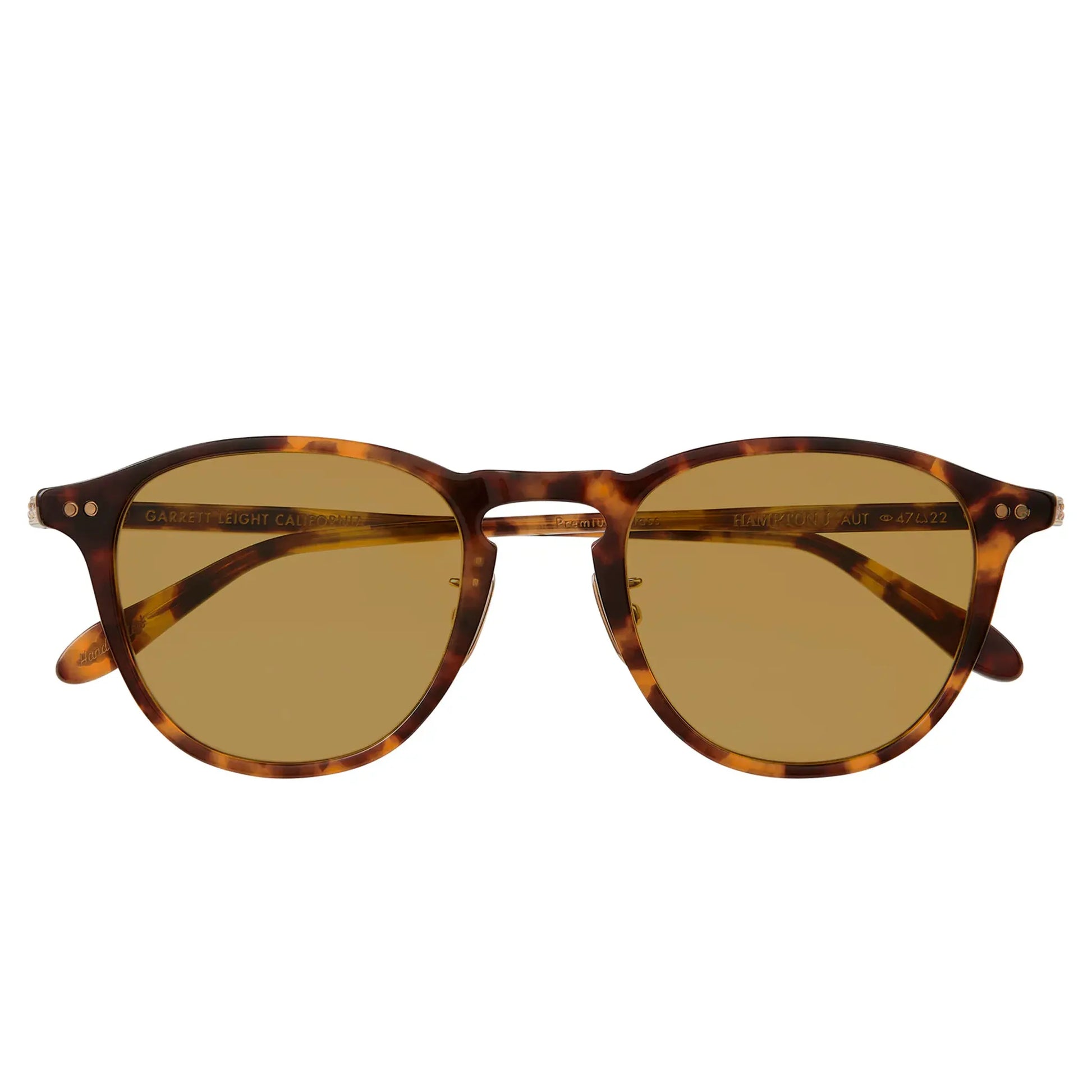 Garrett Leight Hampton J Forever Classic Autumn Tortoise Sunglasses