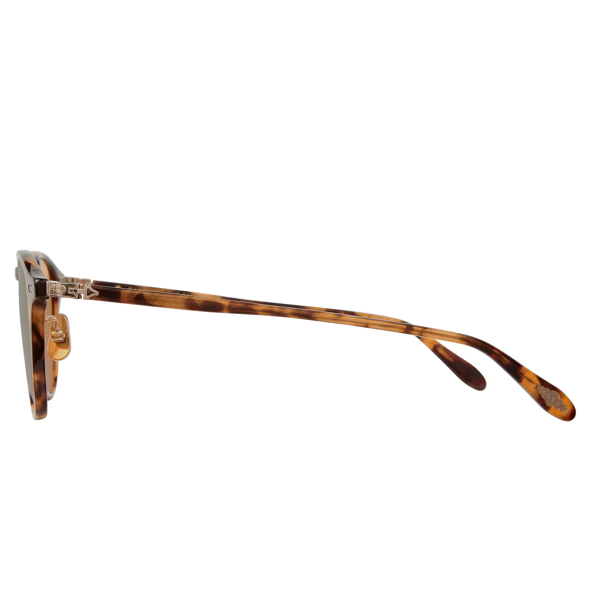 Garrett Leight Hampton J Forever Classic Autumn Tortoise Sunglasses