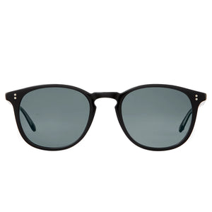 Garrett Leight Kinney Forever Classic Black Pure Smoke Sunglasses