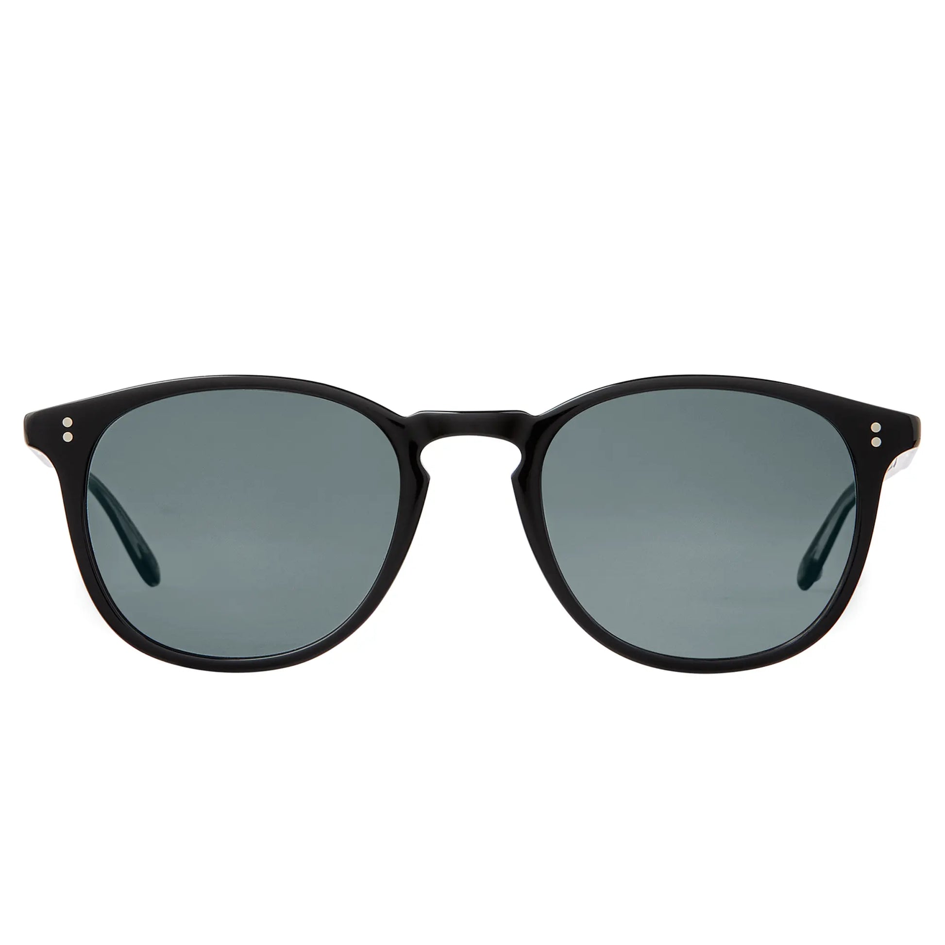 Garrett Leight Kinney Forever Classic Black Pure Smoke Sunglasses