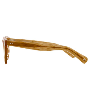 Garrett Leight Kinney II Forever Classic Butterscotch Sunglasses