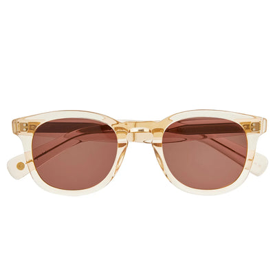 Garrett Leight Kinney II Forever Classic Champagne Sunglasses