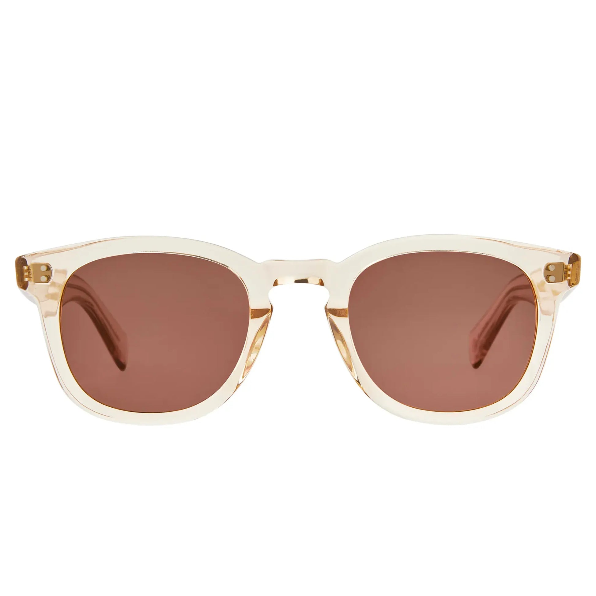 Garrett Leight Kinney II Forever Classic Champagne Sunglasses