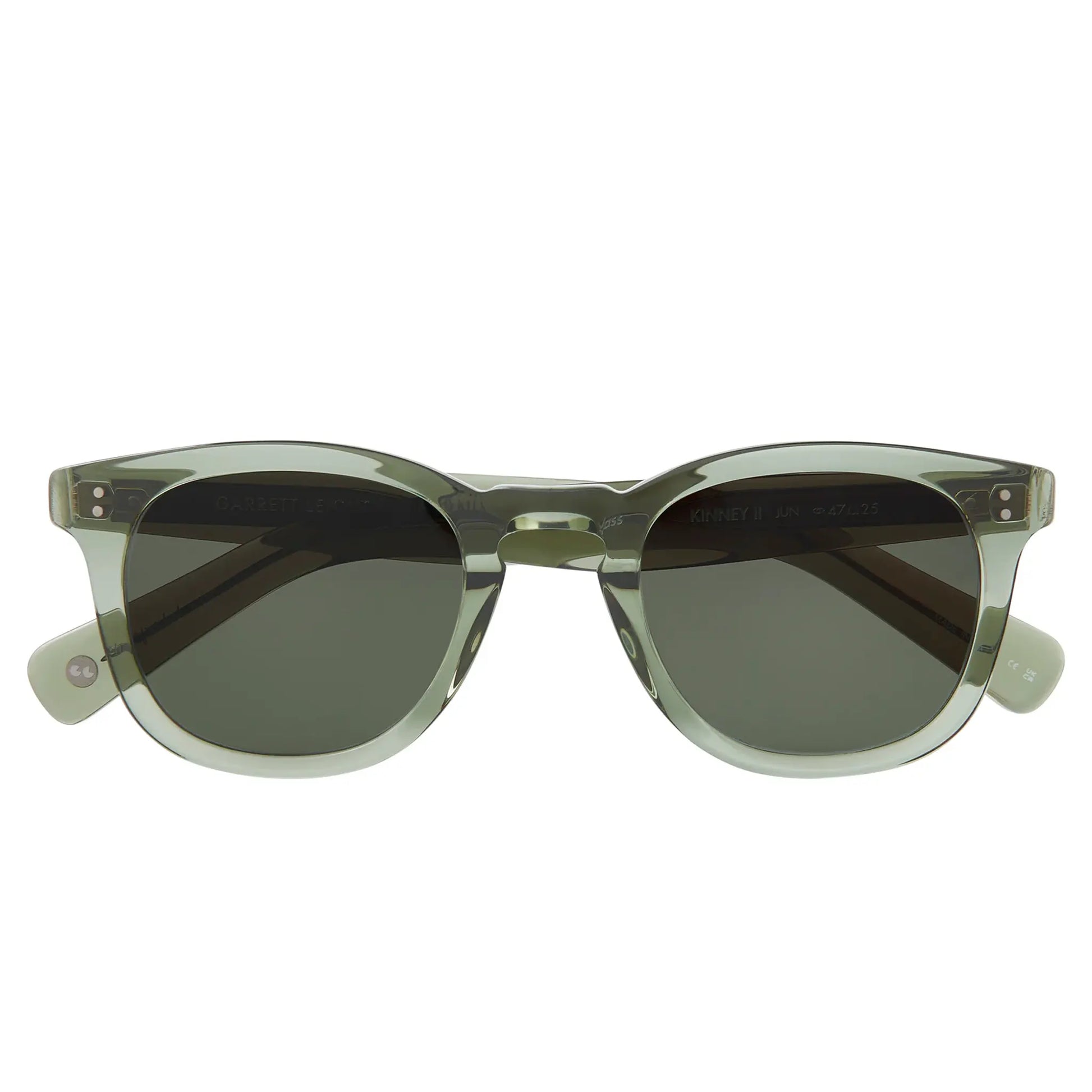 Garrett Leight Kinney II Forever Classic Juniper Sunglasses