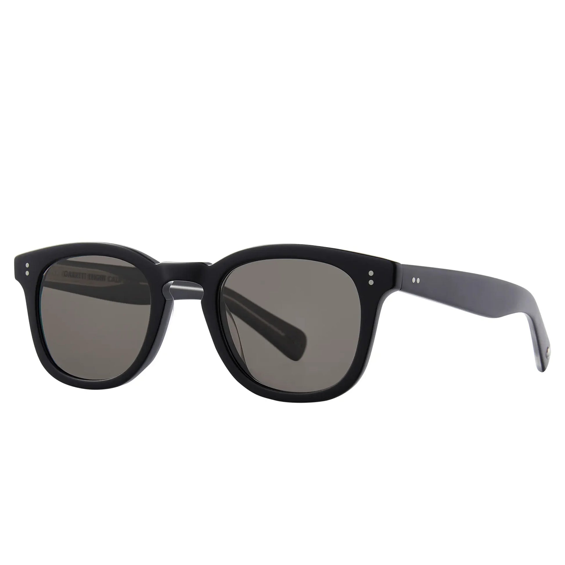 Garrett Leight Kinney II Forever Classic Matte Black Sunglasses