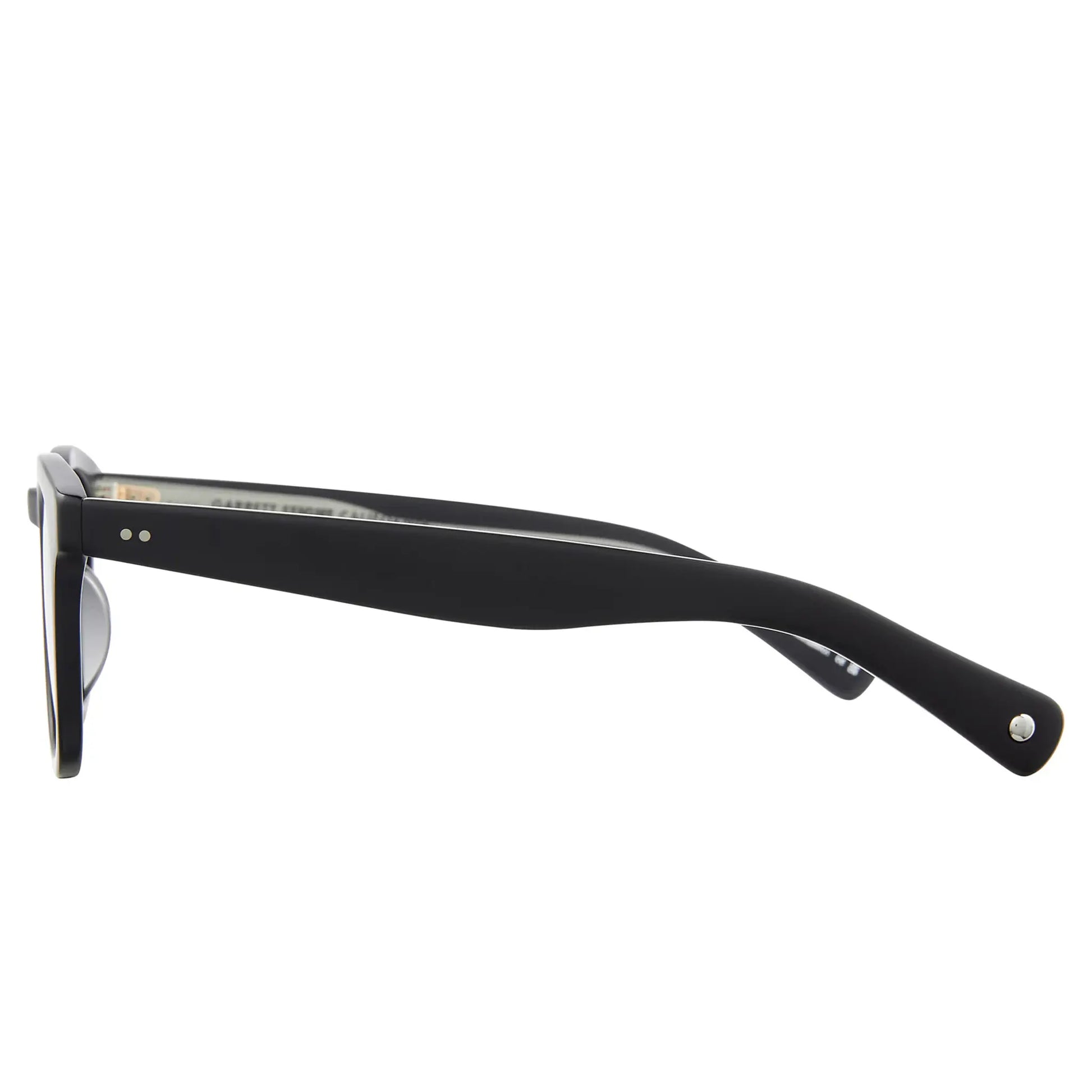 Garrett Leight Kinney II Forever Classic Matte Black Sunglasses