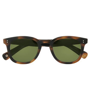 Garrett Leight Kinney II Forever Classic Spotted Brown Shell Sunglasses