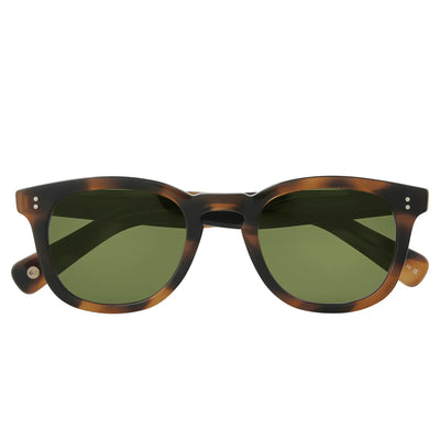 Garrett Leight Kinney II Forever Classic Spotted Brown Shell Sunglasses