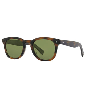 Garrett Leight Kinney II Forever Classic Spotted Brown Shell Sunglasses