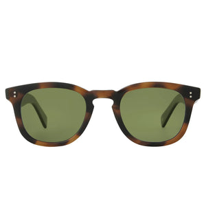 Garrett Leight Kinney II Forever Classic Spotted Brown Shell Sunglasses