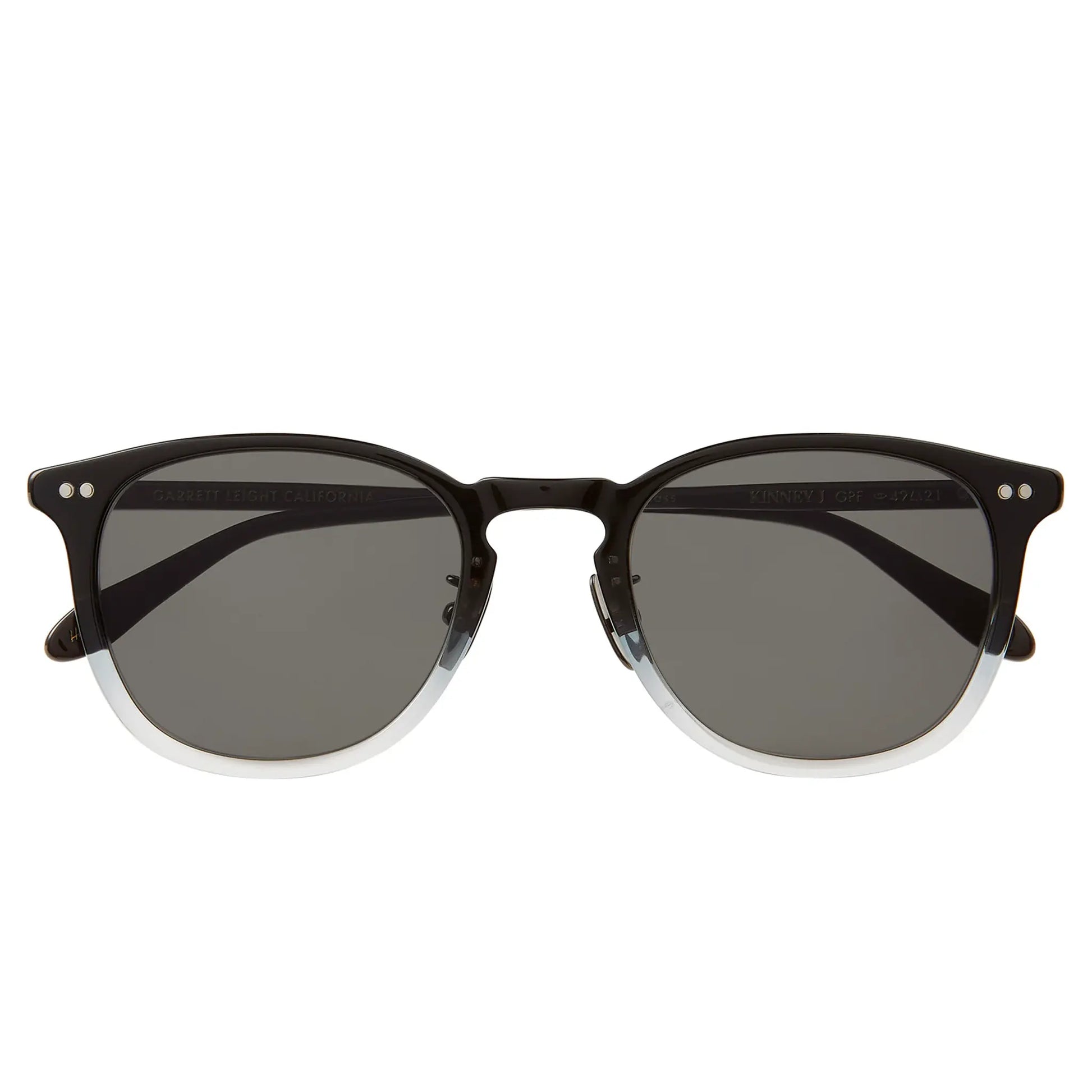Garrett Leight Kinney J Forever Classic Graphite Fade Sunglasses