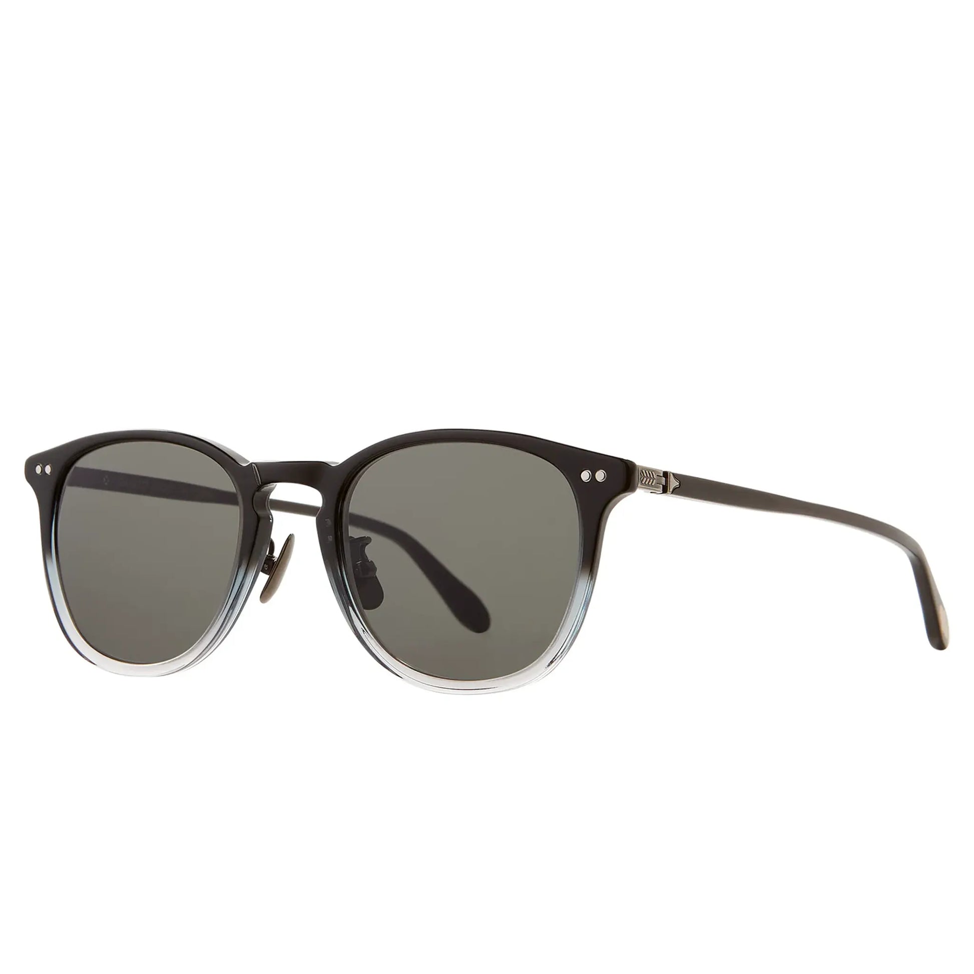 Garrett Leight Kinney J Forever Classic Graphite Fade Sunglasses